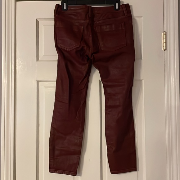 Banana Republic 28P skinny burgundy jeans - Picture 2 of 3